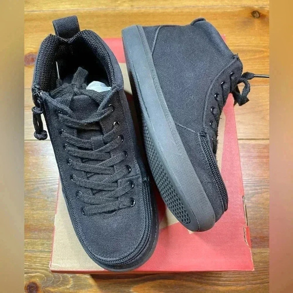 Black to the Floor | BILLY Classic D|R II | High Tops | Kid’s 3 W | AFO Friendly - Picture 1 of 6